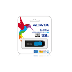 ADATA Lapiz Usb UV128 128GB USB 3.2 Negro/Azul