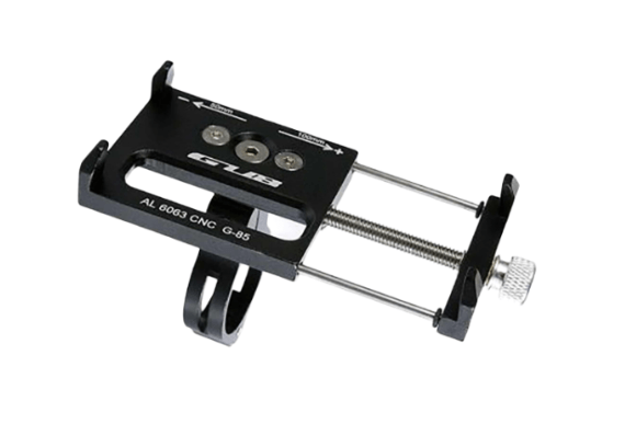 soporte metalico para moviles zwheel - instalacion en manillar - negro