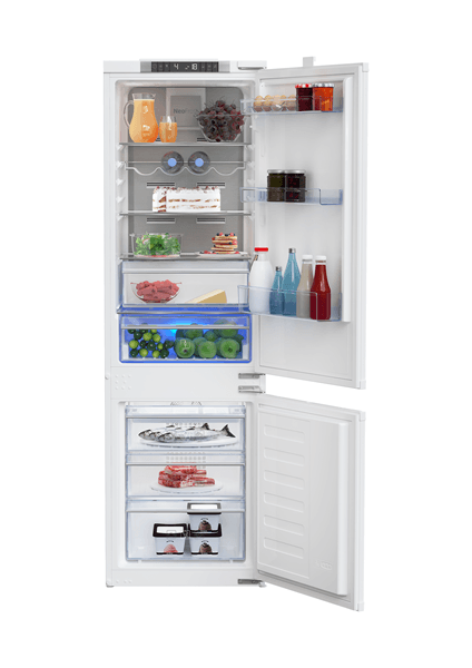 FRIGORIFICO COMBI INTEGRABLE BEKO BCNA275E4SN NOFROST E ALTO 178.1 CM ANCHO 54 CM