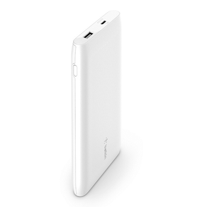 POWERBANK BELKIN BPB001BTWH BOOST CHARGE USB-C 18W + USB-A 12W PD 10K CABLE USB-C WHITE