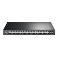 Miniatura 1 de TP-LINK SWITCH GESTIONABLE L2+ JETSTREAM (tm) 52 PUERTOS GIGABIT CON 48 PUERTOS PoE+,CONTROLADOR OMADA SDN TL-SG3452P