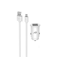 Miniatura 2 de Home Serie Enjoy YCC 01M Adaptador de coche USB  2 USB x 5V 2 4A con cable Micro USB