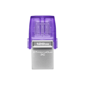 128GB DT MICRODUO 3C 200MB/S DUAL USB-A + USB -C