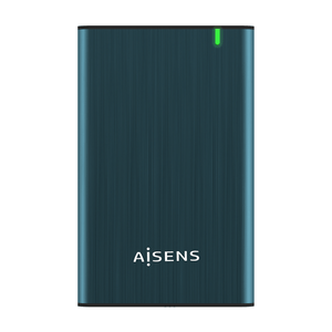 Aisens - Caja Externa 2,5" Ase-2525Bwn 9.5Mm Sata A Usb 3.0/Usb3.1 Gen