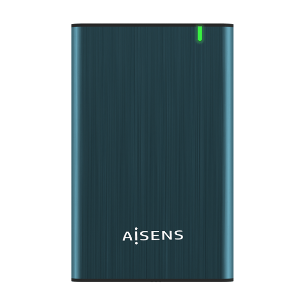 aisens - caja externa 2,5  ase-2525bwn 9.5mm sata a usb 3.0 usb3.1 gen