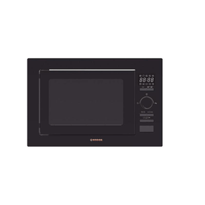 HORNO MICROONDAS INTEGRABLE NODOR MW 25 DG CU 25 LITROS CON GRILL NEGRO
