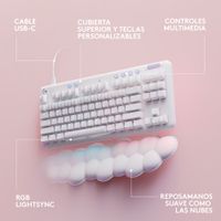 Miniatura 7 de TECLADO MECANICO GAMING LOGITECH G713 LIGHTSYNC RGB - GX BROWN - BLANCO