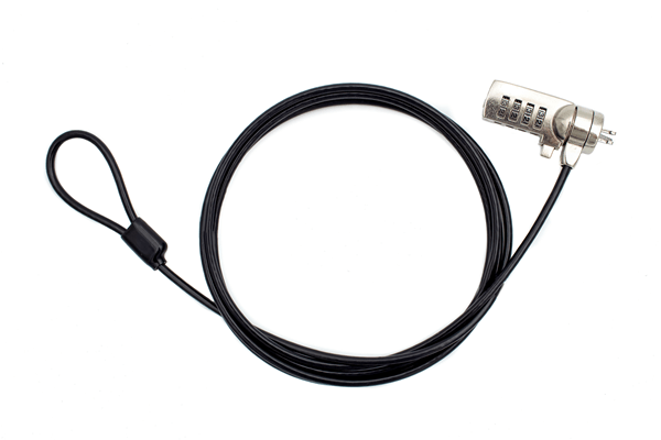 CABLE SEGURIDAD PARA PORTATIL NILOX COMBINACION 4 DIGITOS 1,5M