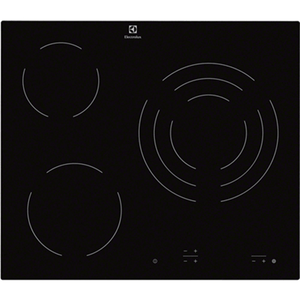 VITROCERAMICA INDEPENDIENTE ELECTROLUX EHF6232IOK 3 ZONAS COCCION ANCHO 60 CM