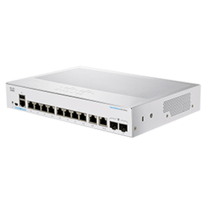 CBS350-MANAGED-8-PORT-GE-EXT-PS-2X1G-COM-BO