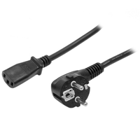 Miniatura 1 de CABLE 3M DE ALIMENTACION UE SCHUKO A C13 18AWG ORDENAD OR