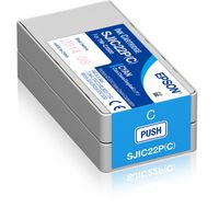 Miniatura 2 de TINTA EPSON C33S020601 COLORWORK C3500 CIAN