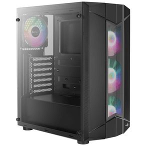 CAJA-SEMITORRE-AEROCOOL-SENTINEL-FRONTAL-CON-3-VENTILADORES-RGB-DE-12CM-Y-LATERAL-CON-CRISTAL-TEMPLADO-SIN-FUENTE-------