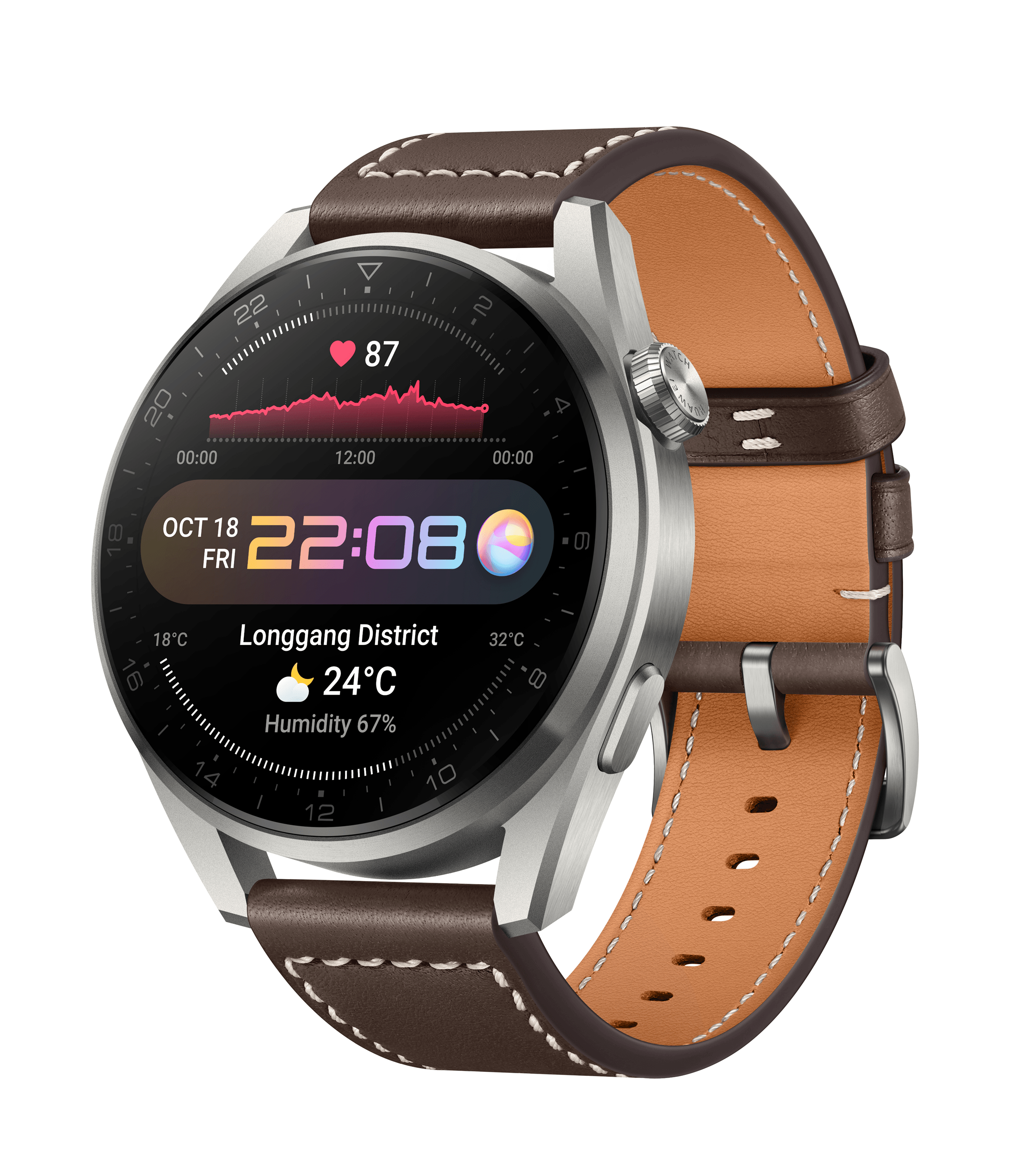 huawei watch 3 pro classic brown
