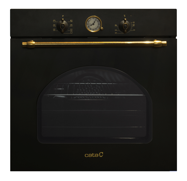 HORNO CATA MRA7108BK RUSTICO NEGRO