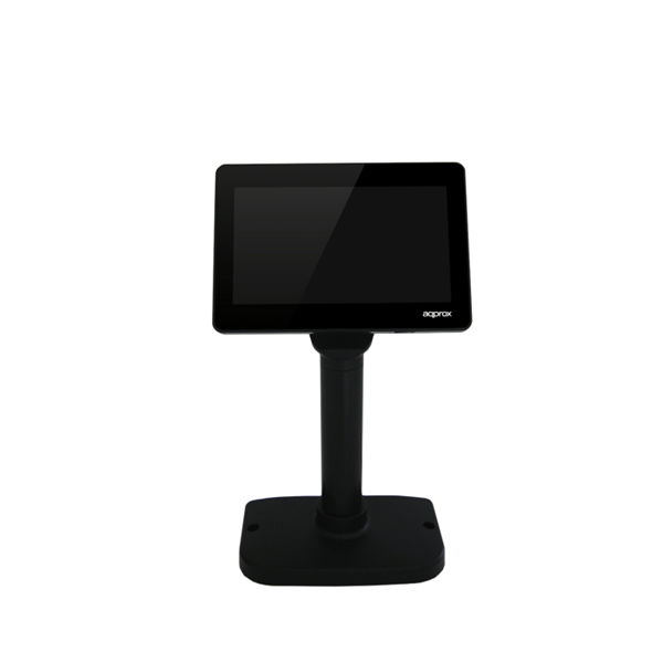 pantalla tpv 7  visor approx vfd02lcd usb2.0 usb3.0 negro