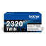 Toner-TN2320TWIN-Black-2x2600p