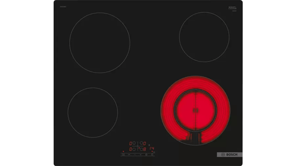 Bosch Vitroceramica Independiente Radiantes Pkf611bb8e 4 Zonas Coccion Ancho 60 Cm