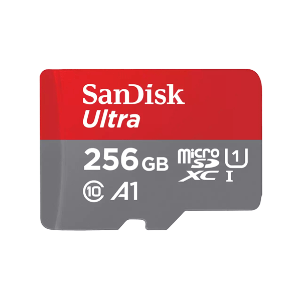sandisk ultra microsdxc 256gb + sd adapter 150mb s a1 class 10