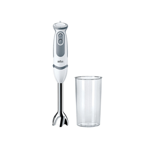 BATIDORA DE MANO BRAUN MINIPIMER 5 VARIO MQ5200WH MOTOR 1000W 21 VELOCIDADES VASO 600ml COLOR BLANCO/GRIS