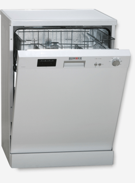lavavajillas 60 cm rommer clean-61 pc a++ 12 cubiertos blanco