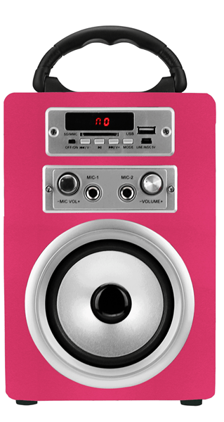 ALTAVOZ INFINITON K8ROSA 5W FM BLUETOOTH