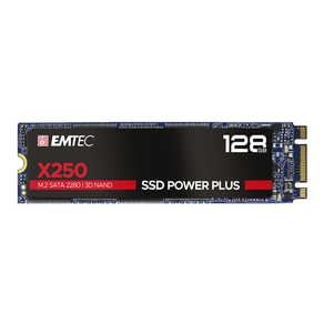 DISCO DURO SSD 128GB M.2  EMTEC X250 520MB/s Serial ATA III