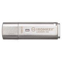 Miniatura 1 de 128GB USB 3.2 IRONKEY LOCKER+50 AES USB W/256BIT ENCRYPTI ON