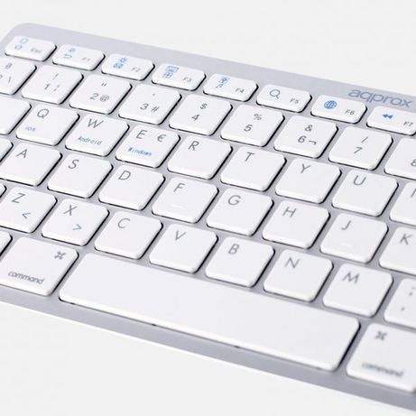 APPROX Teclado Bluetooth 3.0 silver - Imagen 5 de 6 APPROX Teclado Bluetooth 3.0 silver - Imagen 5 de 6