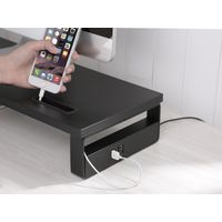 Miniatura 7 de STAND DE SOBREMESA PARA 1 PANTALLAS EQUIP CON HUB USB INTEGRADO
