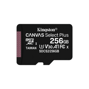 MEMORIA 256GB MICRO SDXC KINGSTON CANVAS SELECT 100R CLASE 10