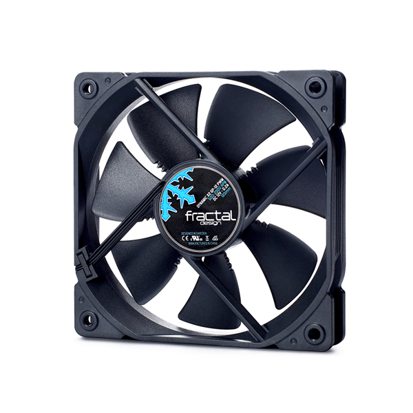 fractal design ventilador caja dynamic x2 gp-12 pwm. negro
