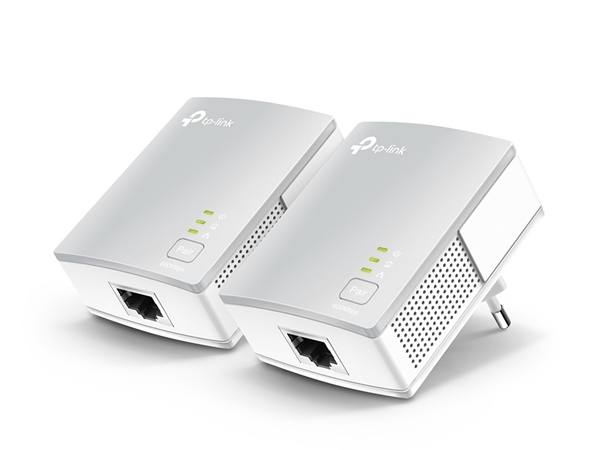 KIT 2 ADAPTADOR DE HOMEPLUG ETHERNET TP-LINK TL-PA4010KIT 500MBPS