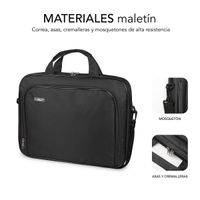 Miniatura 4 de MALETIN PORTATIL SUBBBLIM 15,4´´ - 16´´ BLACK