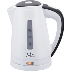 HERVIDOR DE AGUA JATA 2000W CAPACIDAD 1L PLACA CALEFACTORA ACERO INOX FILTRO EXTRAIBLE BASE GIRATORIA 360Âº HA701
