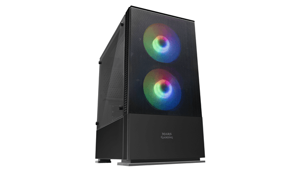 caja mars gaming  mcz rgb negro