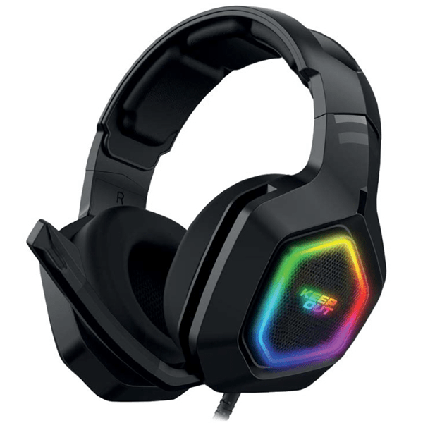 keepout gaming headset 7.1 hx901 rgb pc ps4