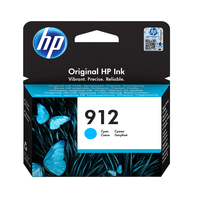 HP 912 CYAN ORIGINAL INK CARTRID GE