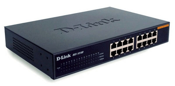 switch 16 ports 10 100mbps