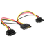 Delock-cable-power-sata-15pin-2x-sata-hdd-angled
