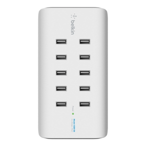 HUB USB 10 Puertos 2.4Amp USB CHARGER