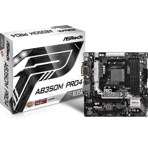 Placa-AMD-ASROCK-AB350M-Pro4-Socket-AM4