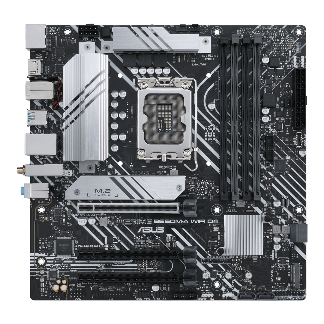 asus intel  prime b660m-a wifi d4 lga 1700