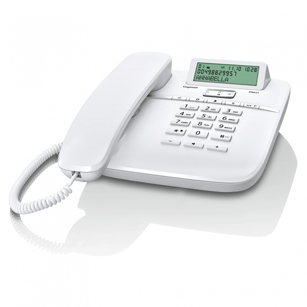 telefono siemens gigaset da611 blanco s30350-s212-r122