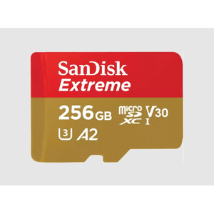 Extreme microSDXC 256GB+SD 190MB/s