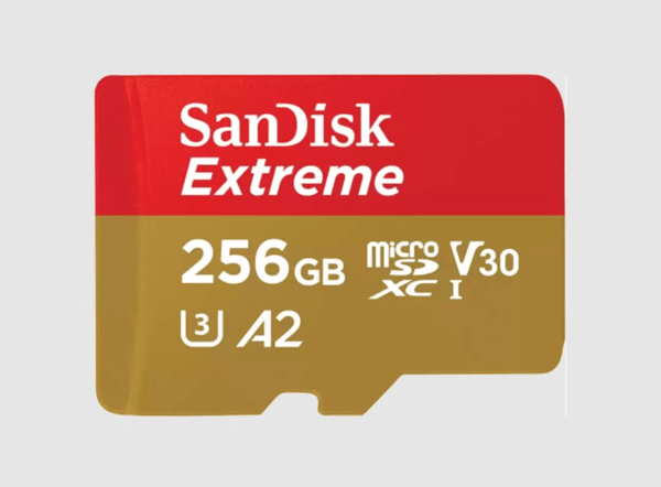 extreme microsdxc 256gb+sd 190mb s