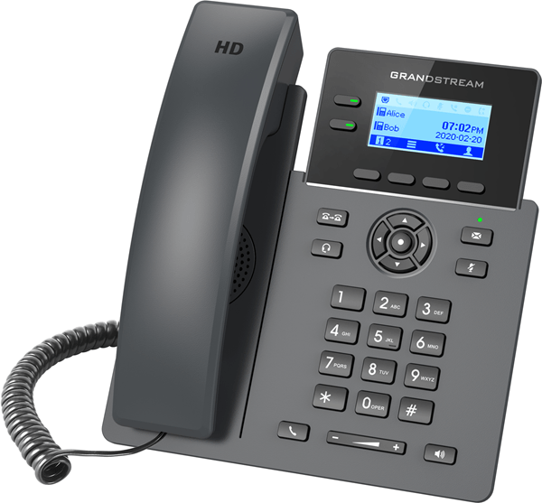 grandstream ip phone grp2602 2 lineas audiohd