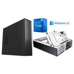 Ordenador Sobremesa Netway Prodigy Slim PBA i7-12700 2.1GHz, 16GB RAM DDR4 3200MHz, SSD 500GB, Windows 11 Pro, Negro