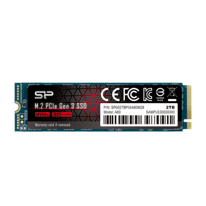 DISCO DURO SSD 2000GB M.2  SILICON POWER P34A80 3400MB/s PCI Express 3.0 NVMe