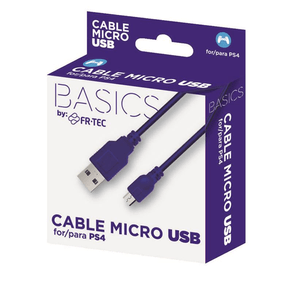 CABLE-MICRO-USB-FR-TEC-PARA-PS4-|-AZUL
